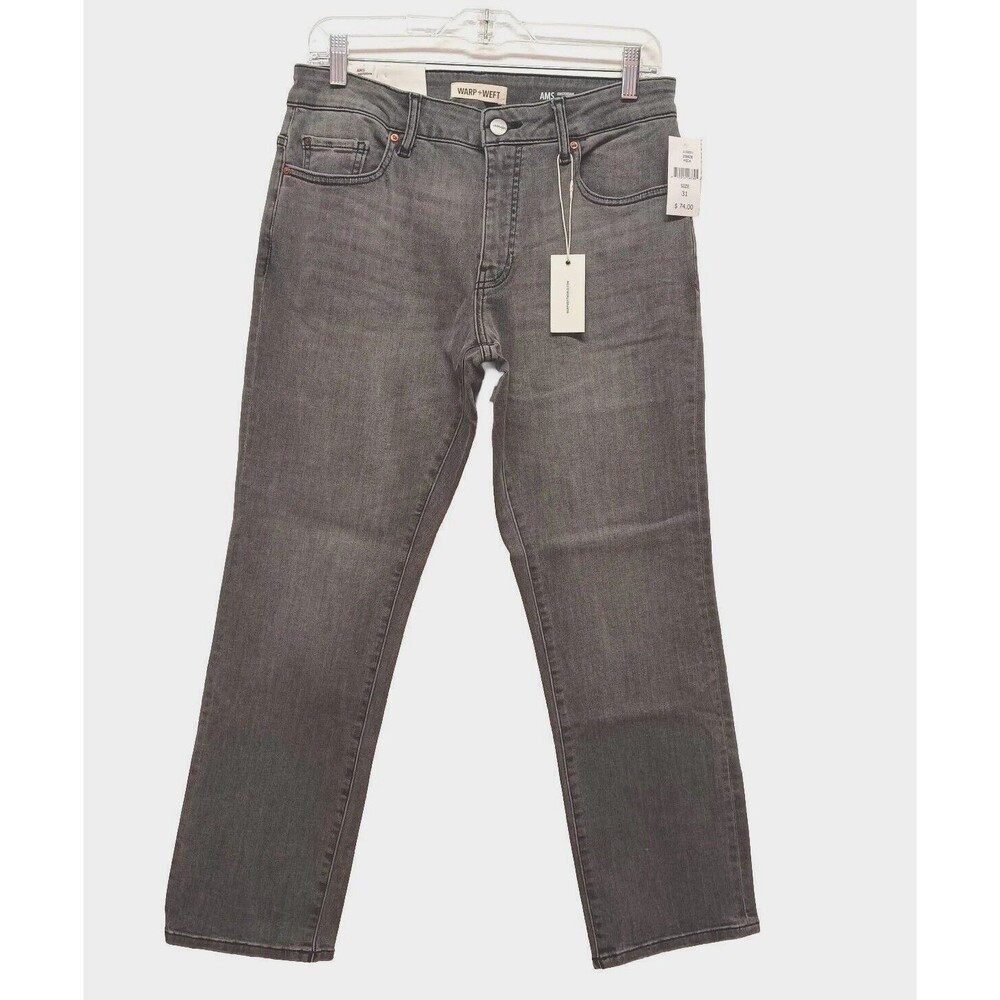 Warp + Weft AMS Amsterdam Slim Fit Men's Stretch Jeans Size 31x28